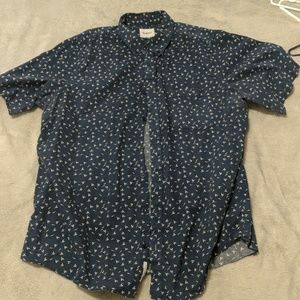 Blue patterned sorry sleeve